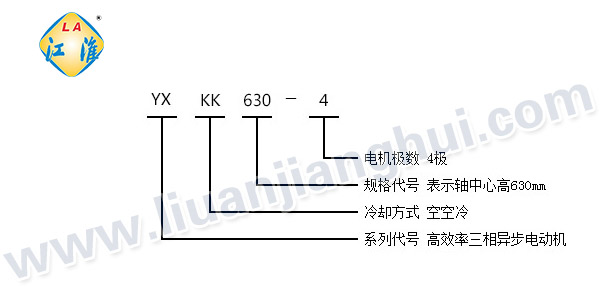 YXKK高效節(jié)能高壓三相異步電動(dòng)機(jī)_型號(hào)意義說明_六安江淮電機(jī)有限公司